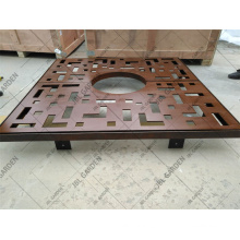 Custom Metal Tree Grates with Sand Casting